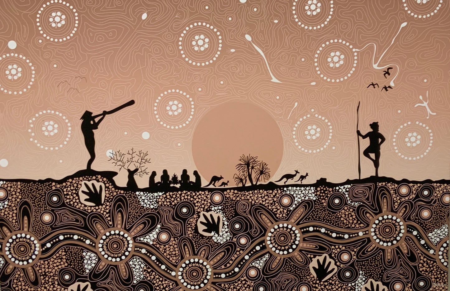 Ancestors In The Sky Limited Edition Print on Canvas