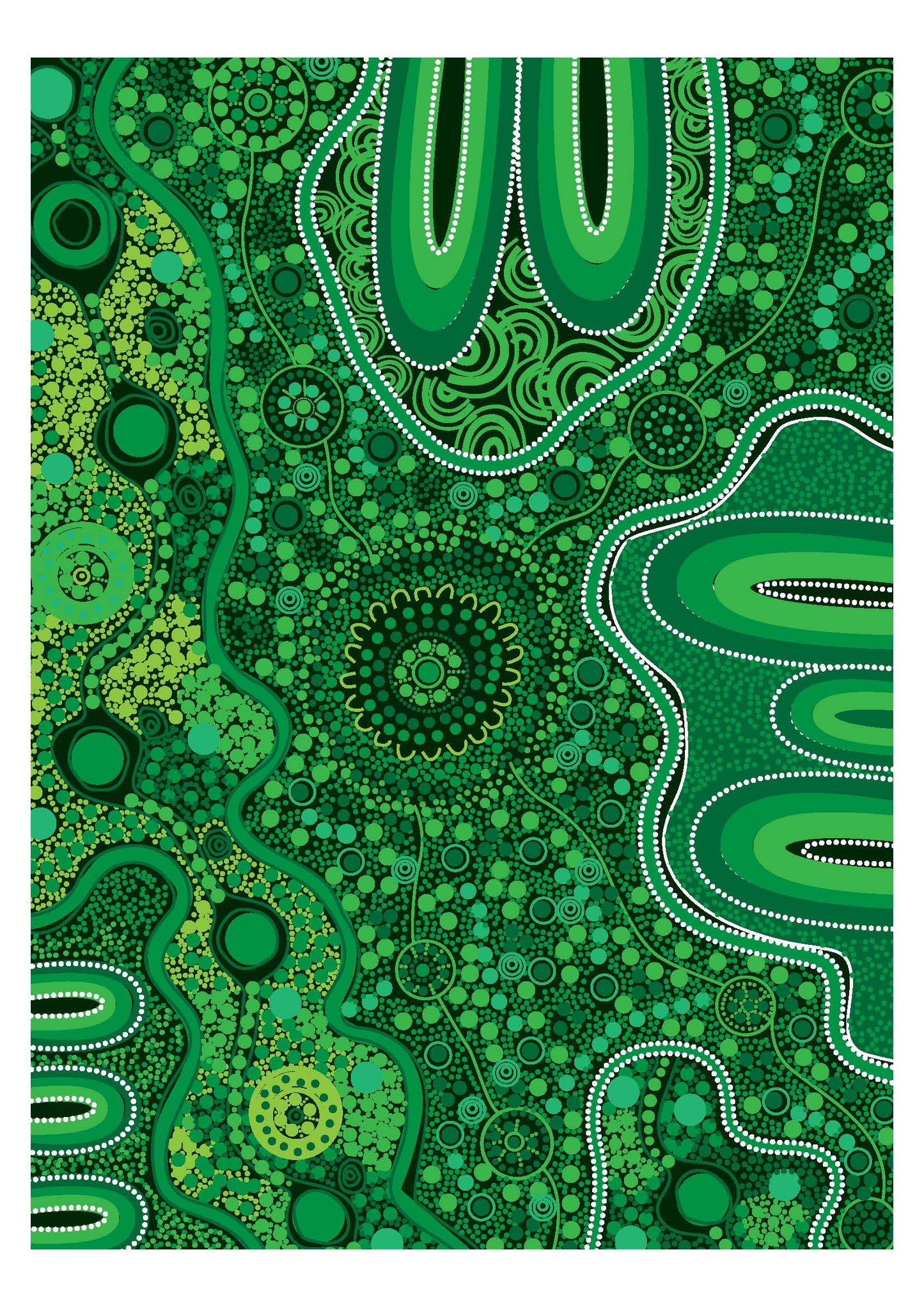 Posters - Print On Demand - Beautiful Country Green