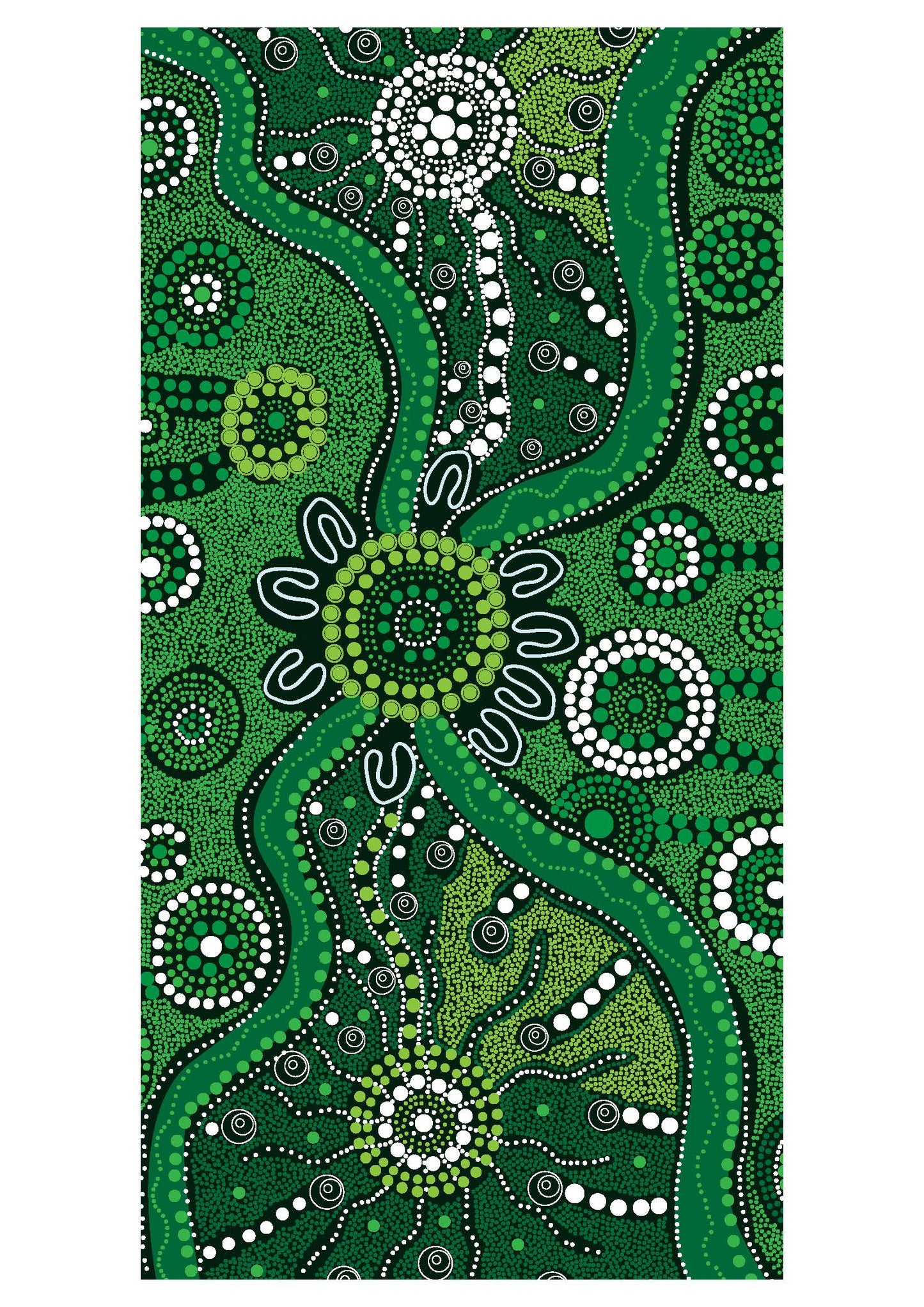 Posters - Print On Demand - Blue Inlets Green