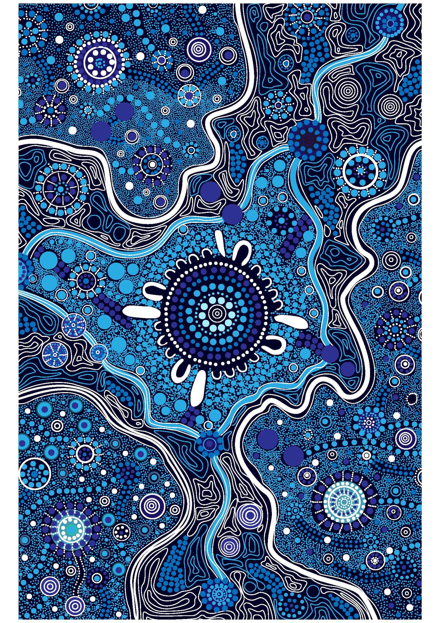 Canvas - Print On Demand - Resilient Blue