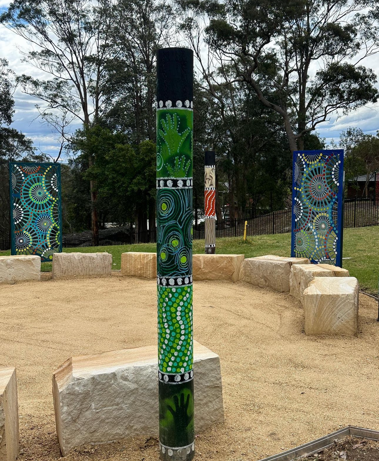 Story Poles - Greens