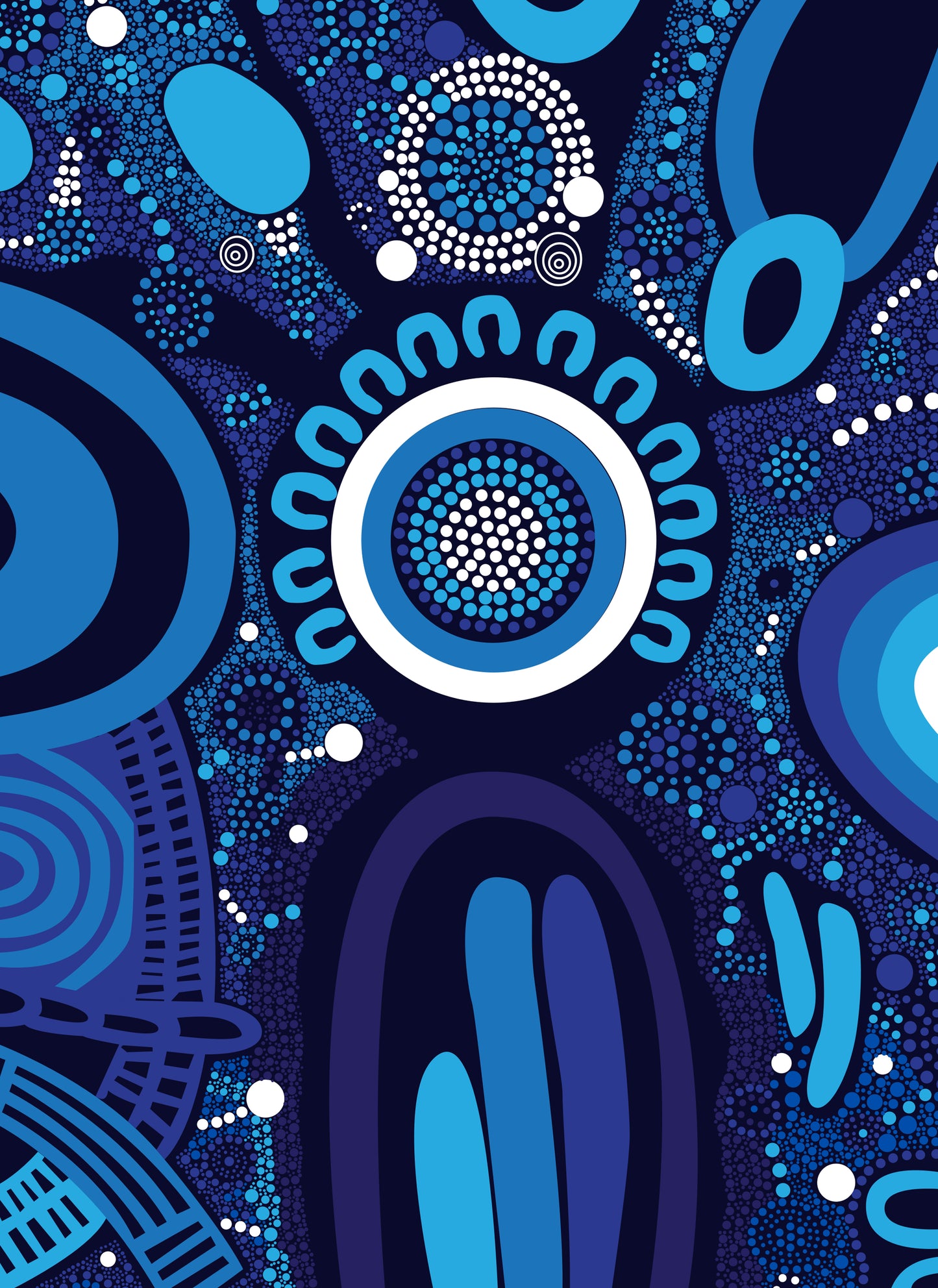 Posters - Print On Demand - Unconditional Love Blue