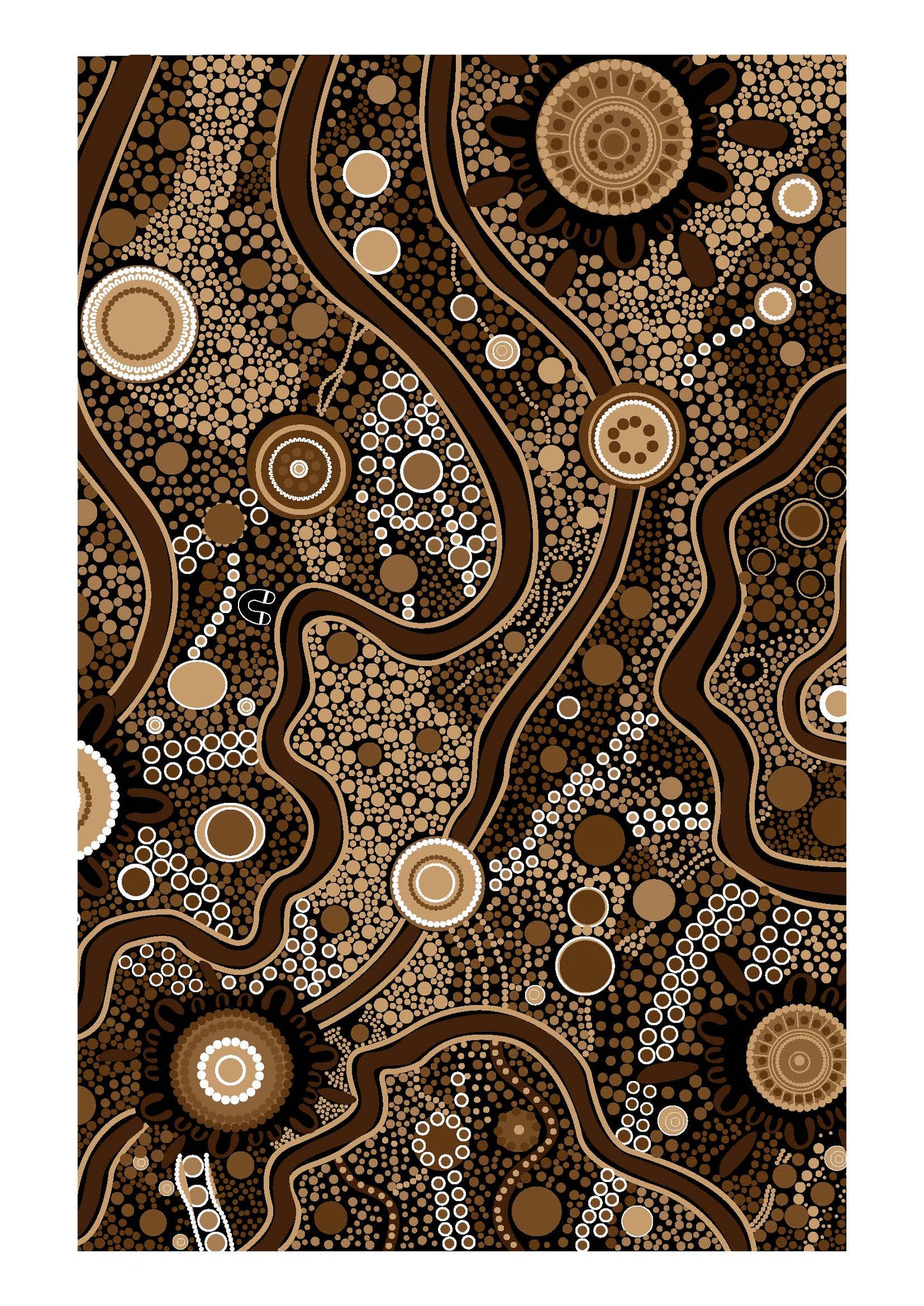 Canvas - Print On Demand - Billabong Earth Tone