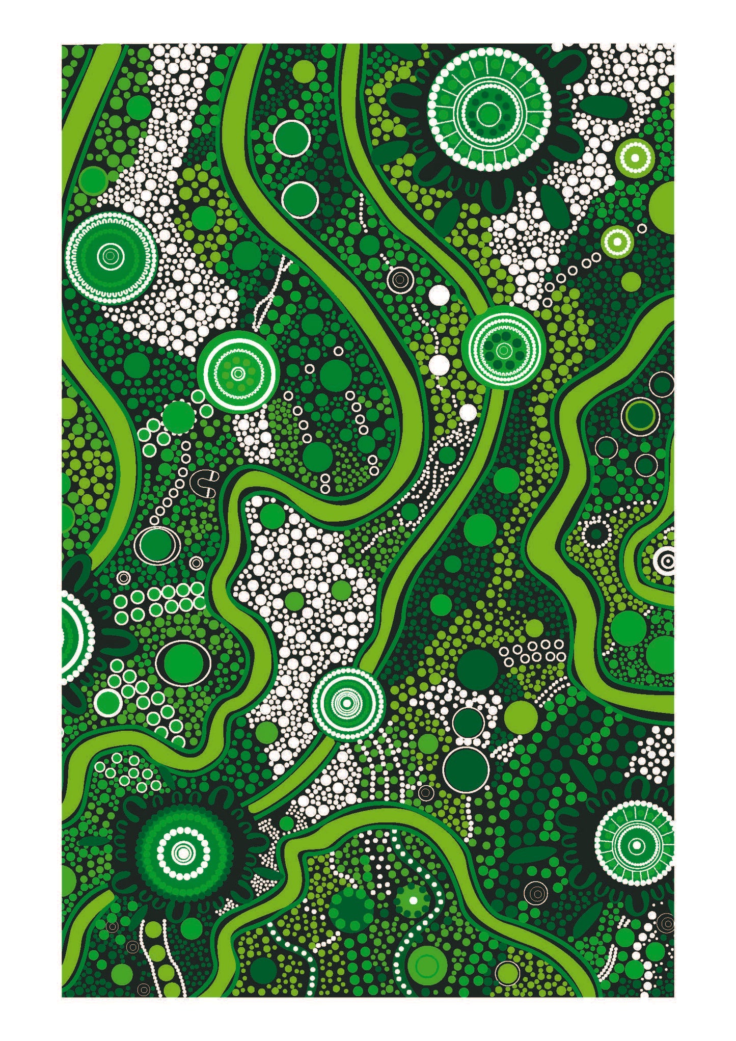 Canvas - Print On Demand - Billabong Greens