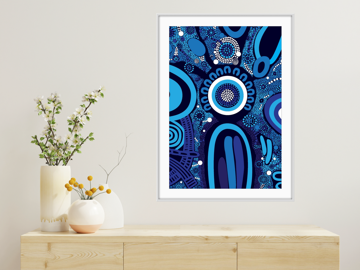 Art Rag - Print On Demand - Unconditional Love Blue